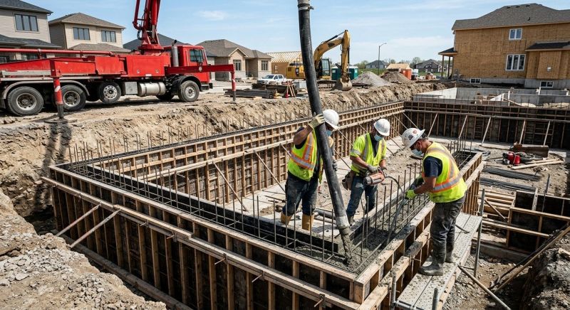 Basement Concrete Pouring in Fort Worth, TX