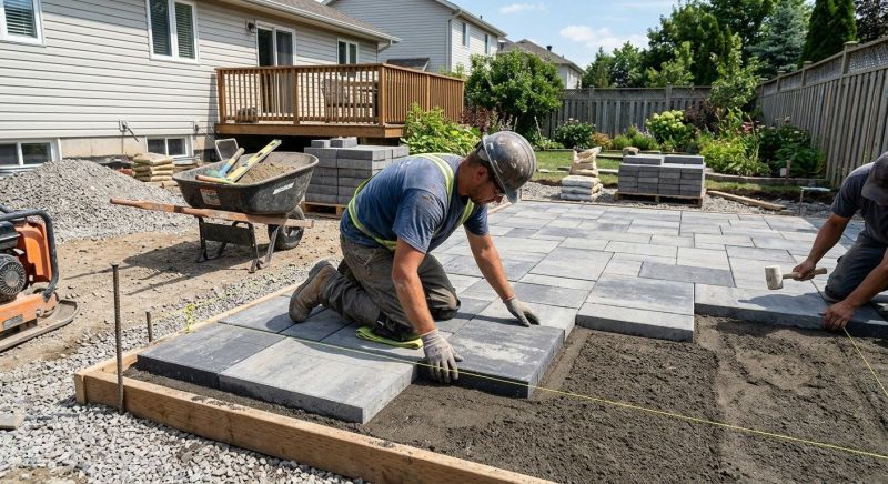 Concrete Pavers Installation in Fairfield County, CT