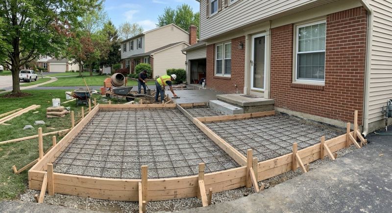 Concrete Porch Construction in Denver, CO