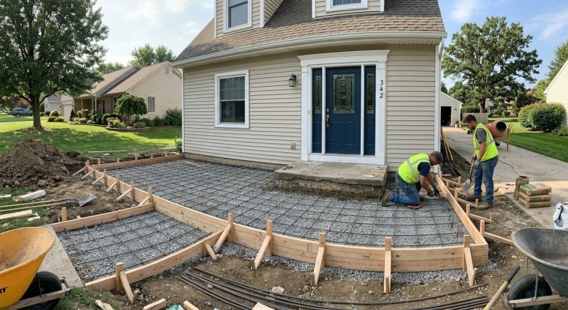 Concrete Porch Construction in Fort Collins, CO