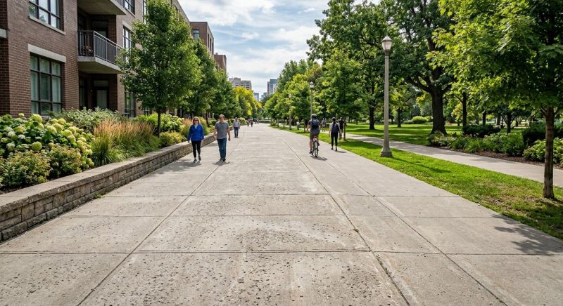 Concrete Sidewalk Construction in Salt Lake City, UT