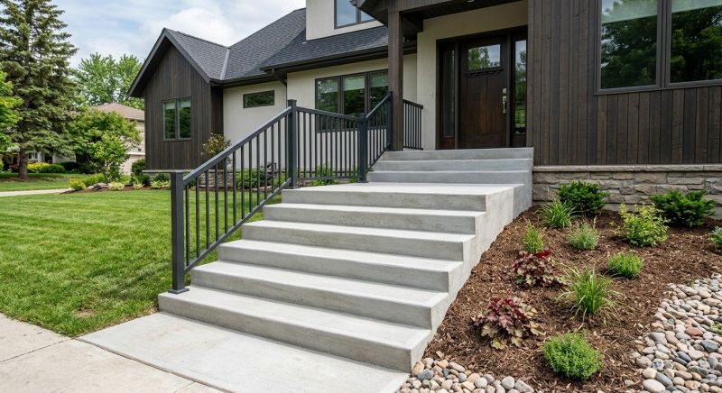 Concrete Stairway Installation in Salt Lake City, UT