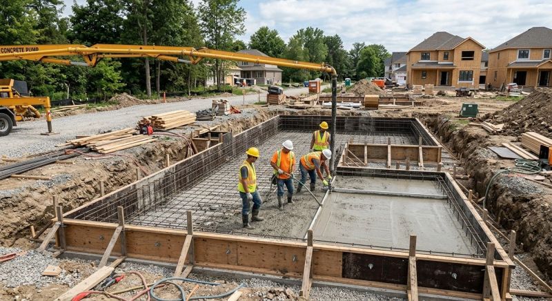Deep Foundation Installation in Greenville, SC