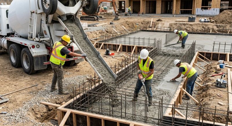 Foundation Wall Pouring in Columbus, OH