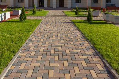 Patio Brick Installation in Warwick, RI