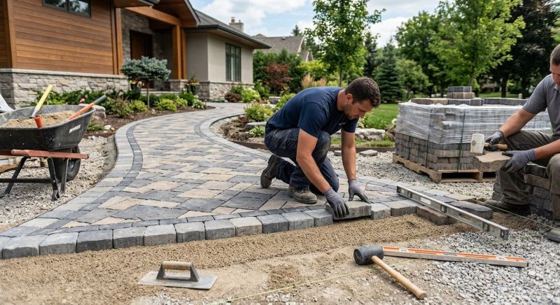 Pavers Hardscaping in Boston, MA