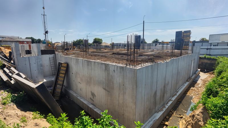 Commercial Slab Construction in Fargo, ND