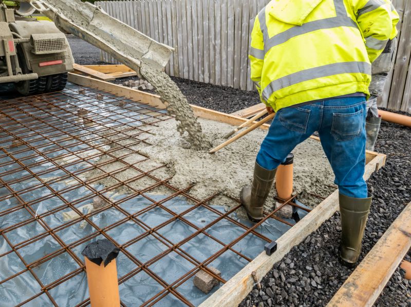 Concrete Basement Pouring in Fredericksburg, VA