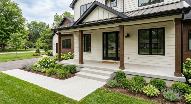 Concrete Porch Installation in Sacramento, CA