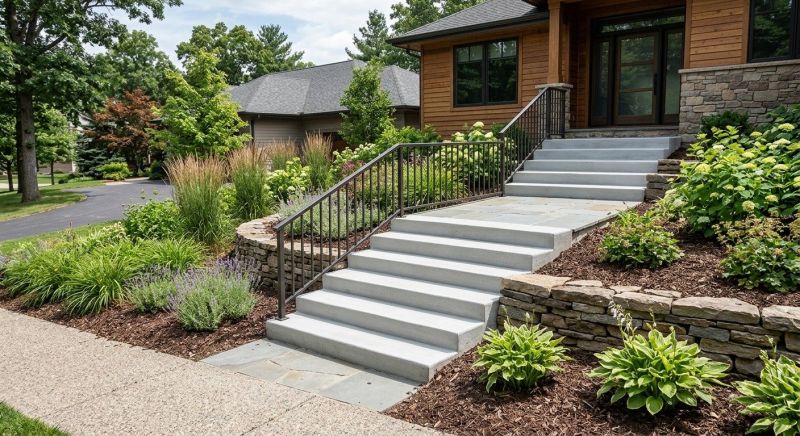 Poured Steps Installation in Fort Collins, CO